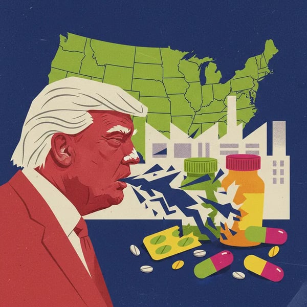 Trump ameaça com tarifas de 100% sobre medicamentos importados