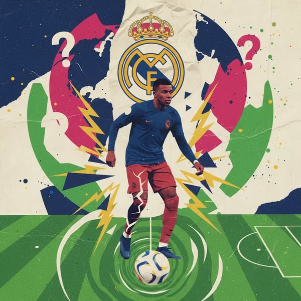 Mbappé sofre lesão antes da Copa, confirma Real Madrid