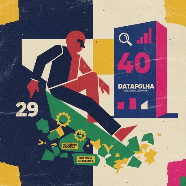Pesquisa Datafolha: aprovação de Lula cai para 29%, e reprovação se mantém em 40%