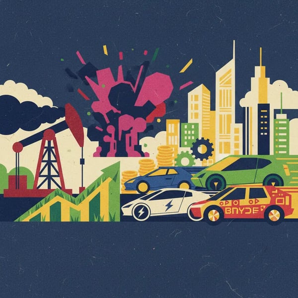 Guerra no Oriente Médio eleva preço do petróleo e impulsiona vendas de carros elétricos na Ásia