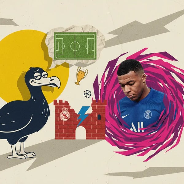 Íbis provoca Mbappé após eliminação do Real Madrid na Champions League