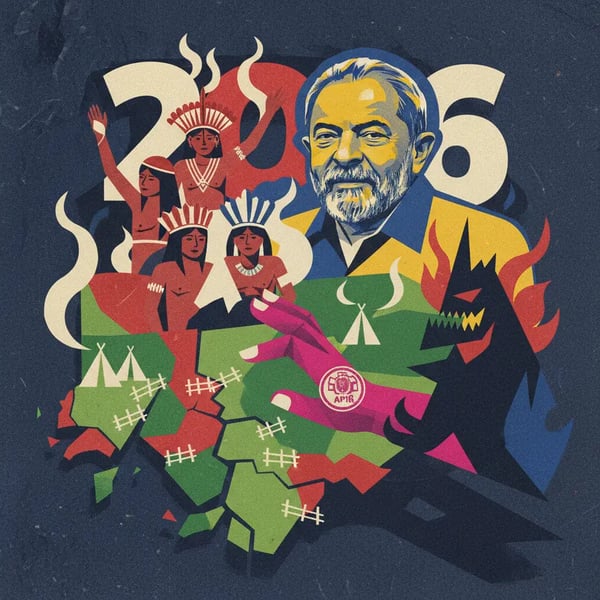 Indígenas declaram apoio a Lula e temem 'projeto de morte'