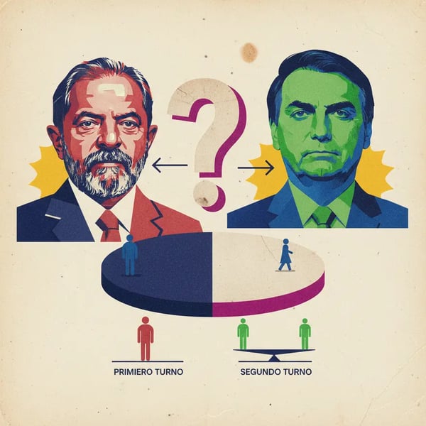 Pesquisa aponta empate técnico entre Lula e Flávio Bolsonaro em segundo turno
