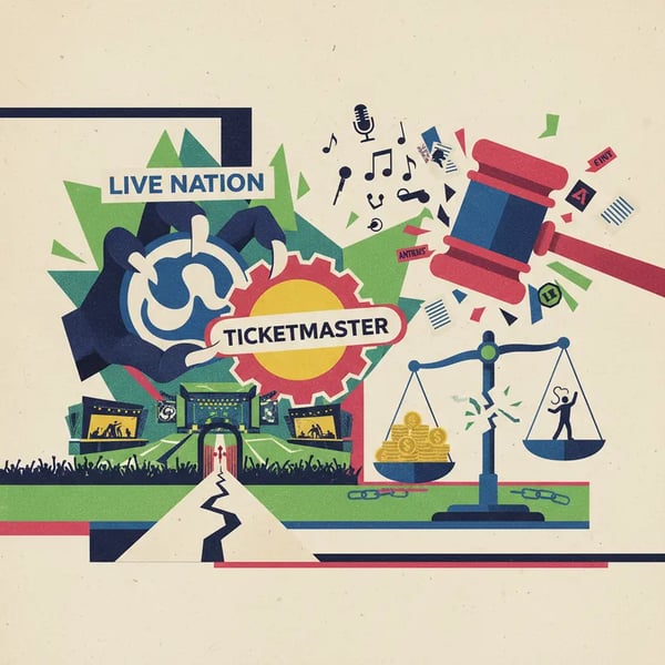 Live Nation é acusada de monopólio ilegal em eventos ao vivo