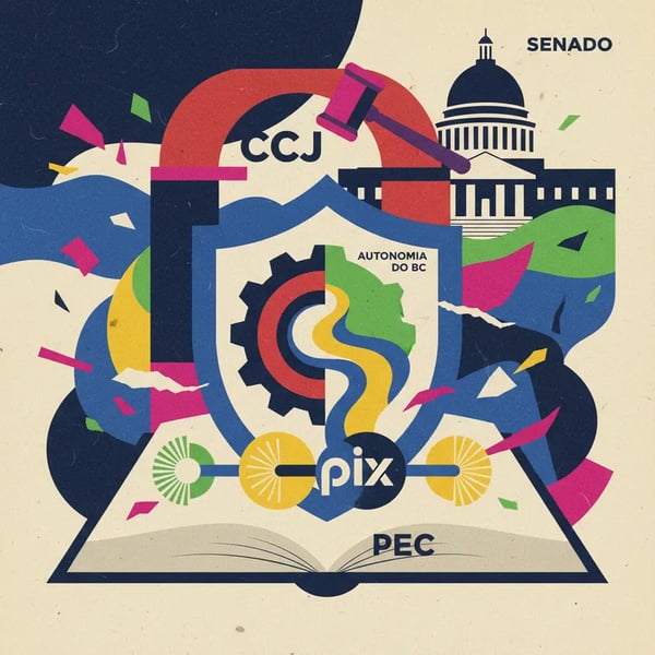 Autonomia do BC avança na CCJ com parecer e foco no Pix