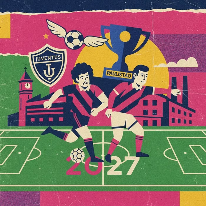 Vampeta e Diniz: Ídolos no último Juventus da elite paulista