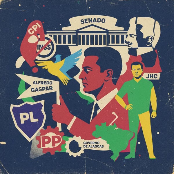 Alfredo Gaspar confirma candidatura ao Senado e apoiará JHC ao governo de Alagoas