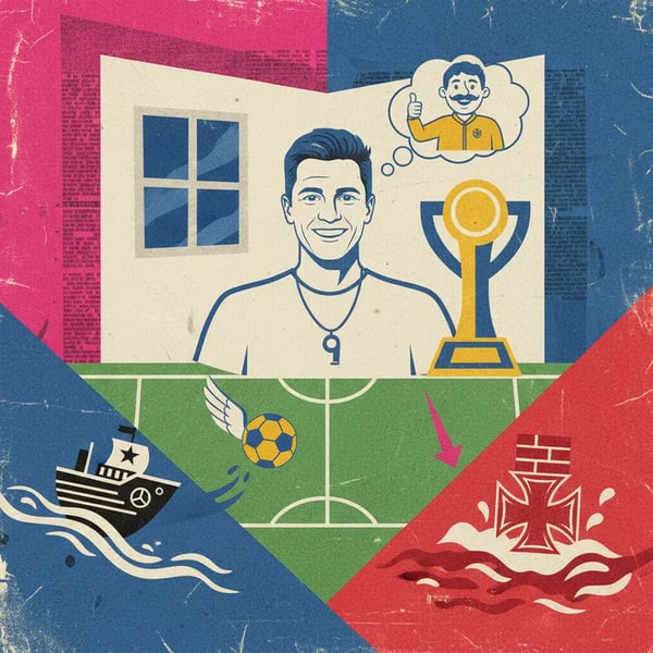 Bellão, interino do Botafogo, inspira-se em Ted Lasso e lidera virada contra o Vasco