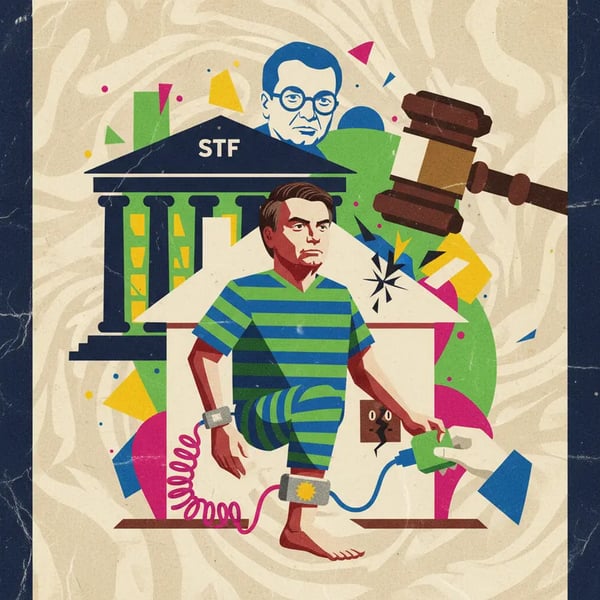Carregador da tornozeleira de Bolsonaro é trocado; STF é notificado