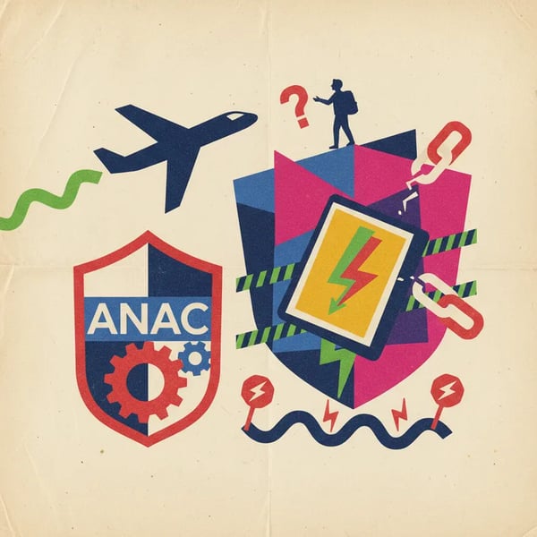 Anac atualiza regras para transporte de power banks em aviões