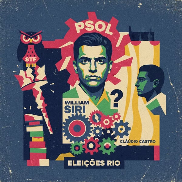 PSOL lança William Siri para governo do Rio em meio a indefinição eleitoral