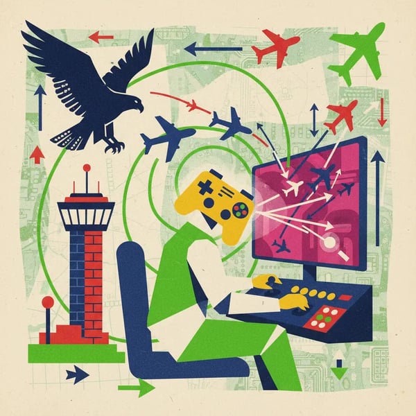 FAA recruta gamers para suprir falta de controladores de tráfego aéreo