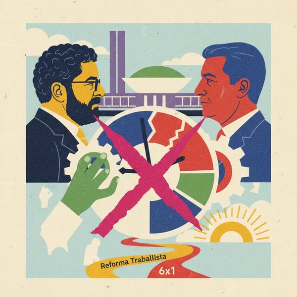 Lula e Lira buscam acordo para votar fim da escala 6x1