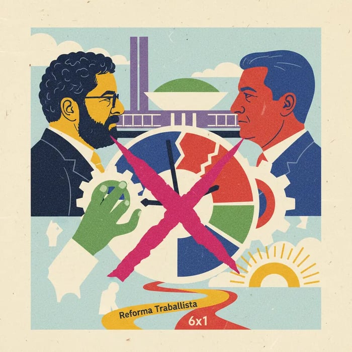 Lula e Lira buscam acordo para votar fim da escala 6x1