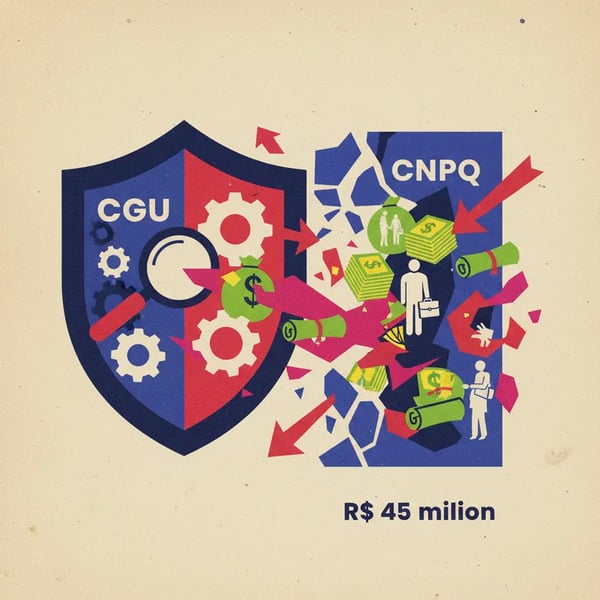 CGU detecta falhas no CNPq com risco de R$ 45 milhões em bolsas irregulares