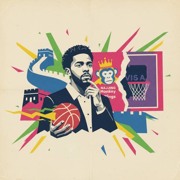 J. Cole encerra passagem pelo basquete chinês após problema com visto