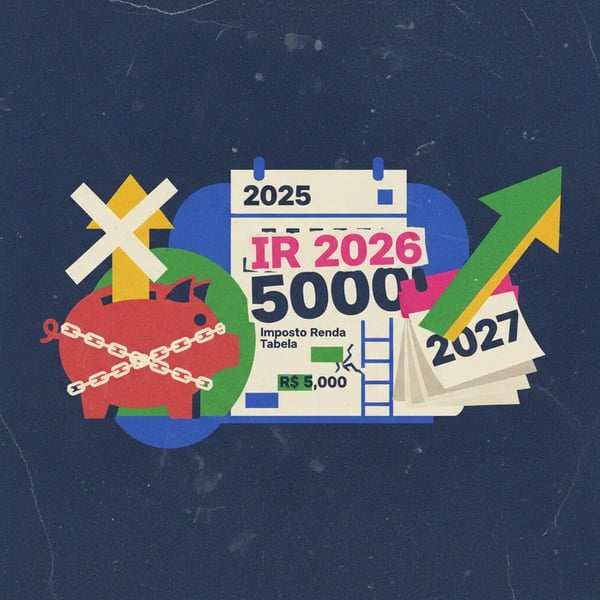 Isenção de IR para R$ 5 mil não vale para declaração 2026