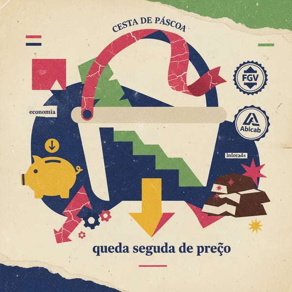 Cesta de Páscoa tem segunda queda seguida de preço