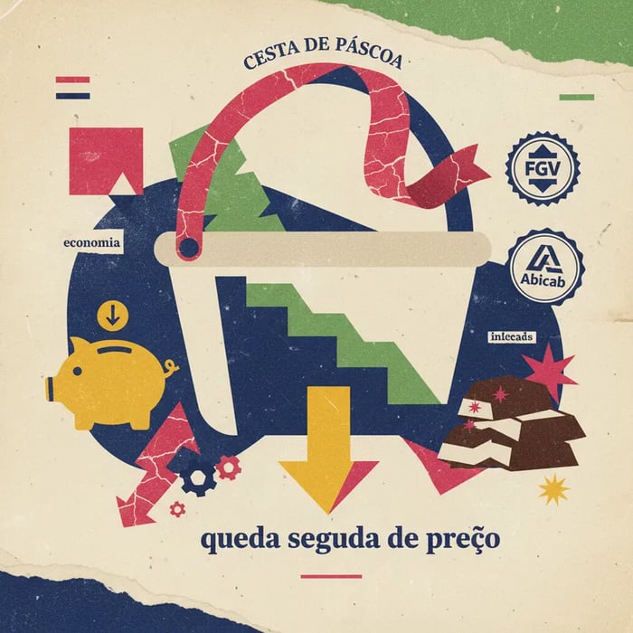 Cesta de Páscoa tem segunda queda seguida de preço