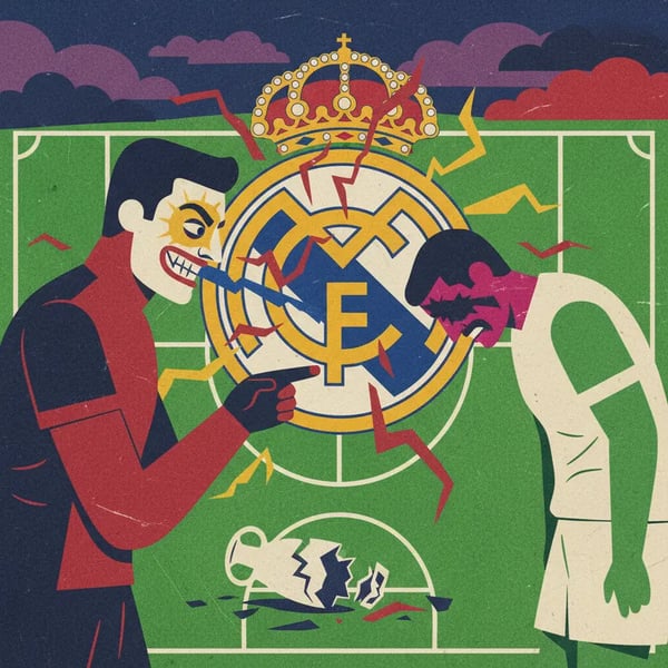 Real Madrid: Jogador debocha de colega e clima tensiona