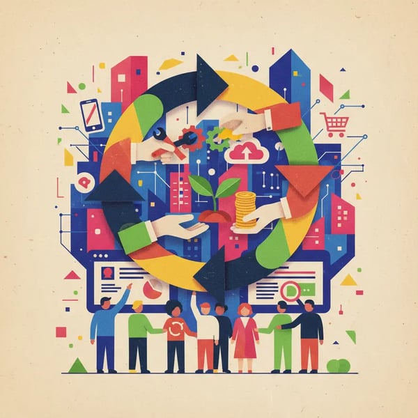 Economia Circular: Plataformas Digitais Redefinem Consumo e Geram Renda