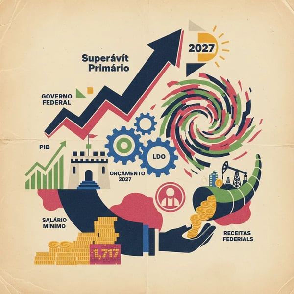 Governo mira superávit de 0,5% em 2027 e detalha regras do Orçamento