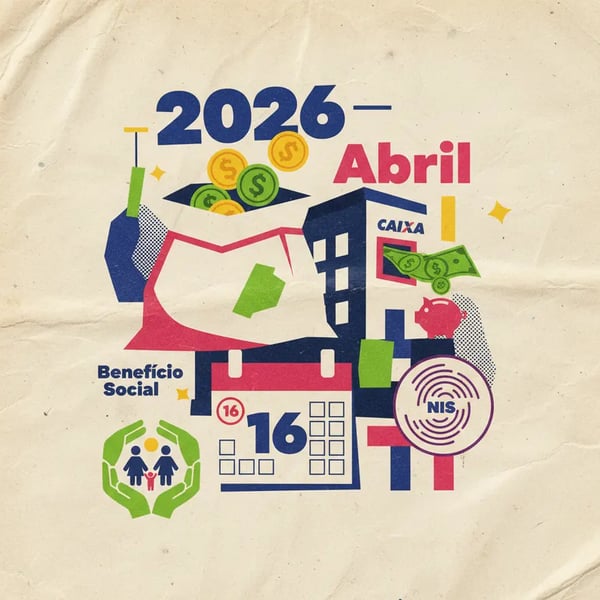 Calendário Bolsa Família de Abril 2026 Começa Dia 16