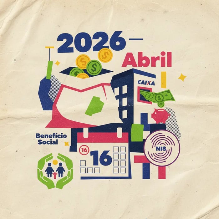 Calendário Bolsa Família de Abril 2026 Começa Dia 16