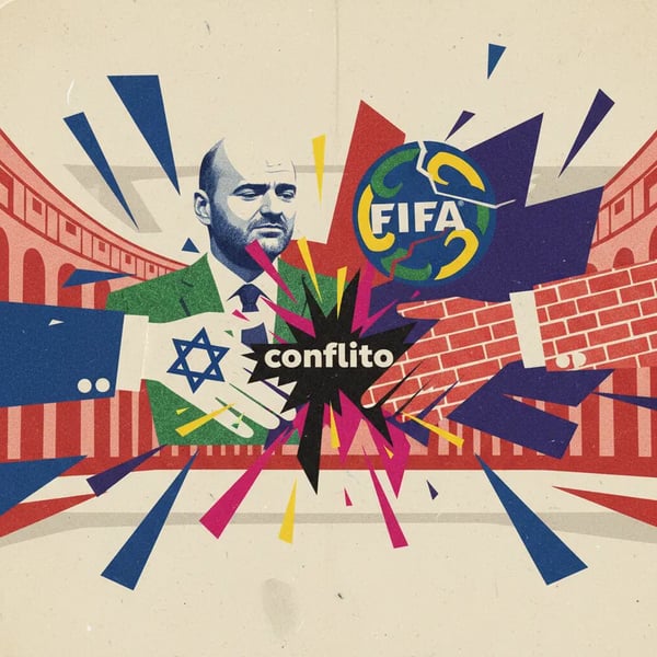 Conflito Israel-Palestina ofusca congresso da Fifa