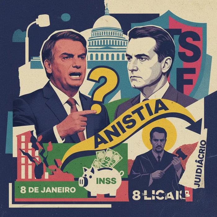 Flávio Bolsonaro questiona indicado ao STF sobre 8 de Janeiro e INSS