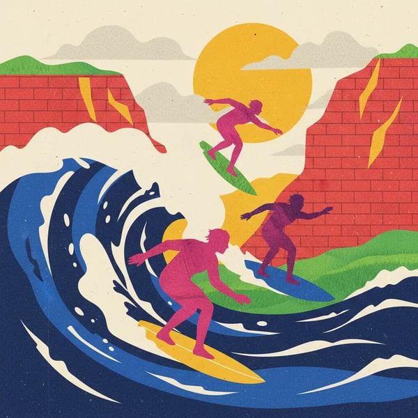 Brasileiros dominam semifinal em Bells Beach