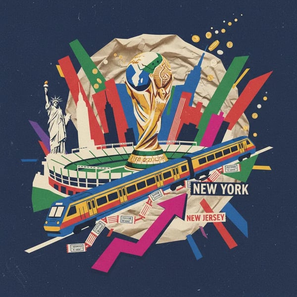 Copa do Mundo: Passagens de trem Nova York-NJ custarão 12x mais caro