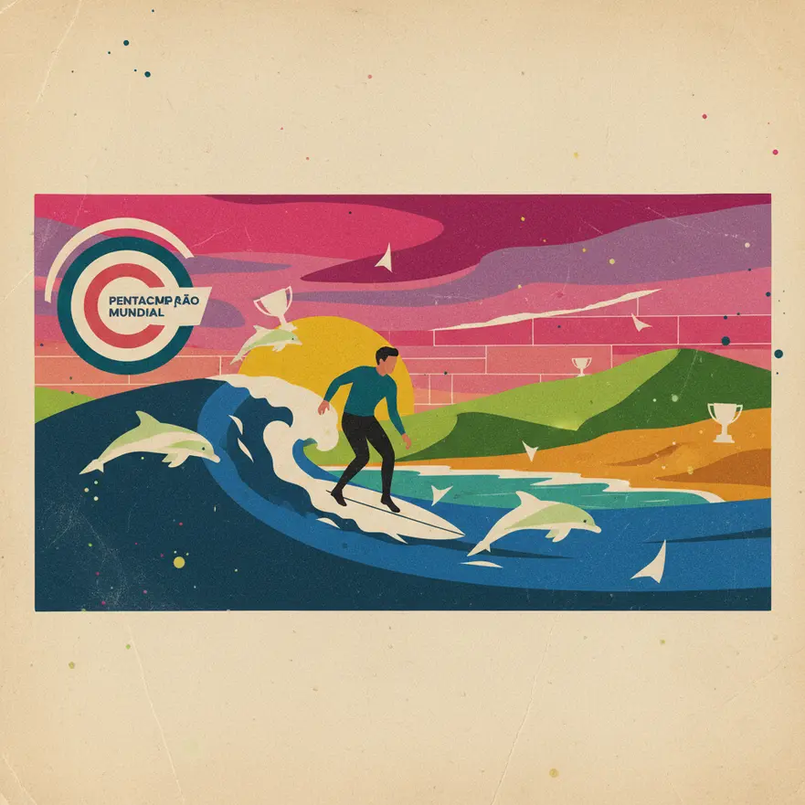 Pentacampeão mundial de skimboard, Lucas Fink surfa com golfinhos na Austrália