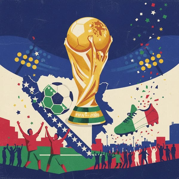 Bósnia celebra vaga na Copa do Mundo de 2026 após vitória sobre a Itália