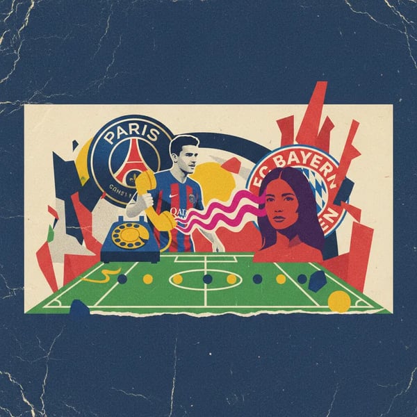 Vitinha tem entrevista interrompida por esposa após vitória do PSG