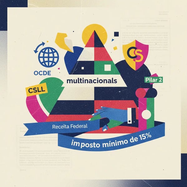 Brasil implementa imposto mínimo de 15% para multinacionais