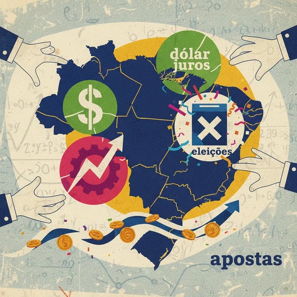 Mercado de previsões cresce no Brasil com apostas em dólar, juros e eleições