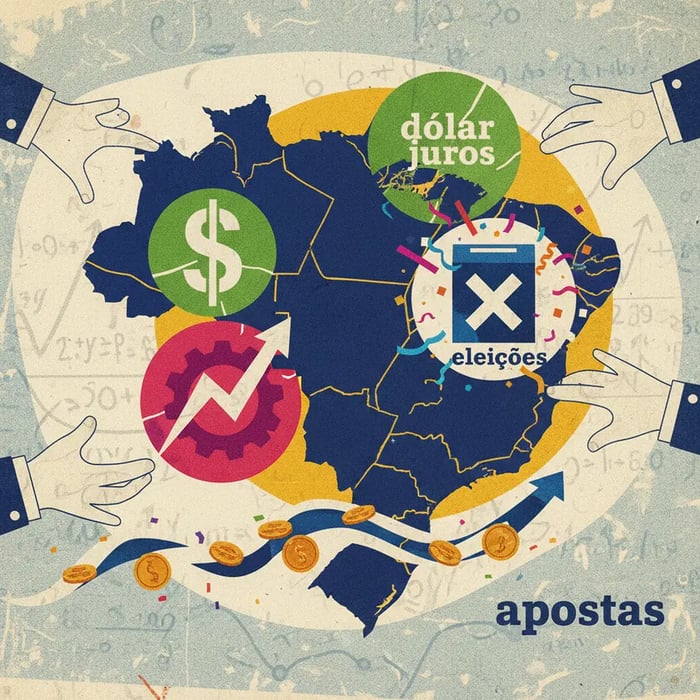 Mercado de previsões cresce no Brasil com apostas em dólar, juros e eleições