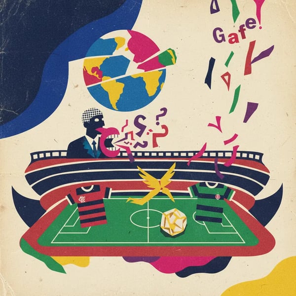 Repórter da Globo comete gafe em clássico no Maracanã