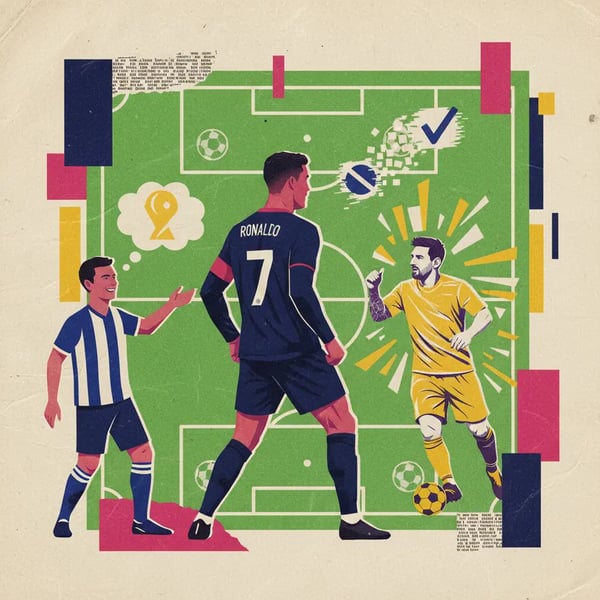 Ronaldo deixa de seguir Gary Lineker após elogios a Messi