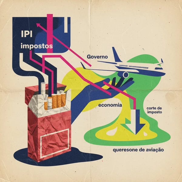 Aumento do IPI de cigarros compensará corte de imposto sobre querosene de aviação