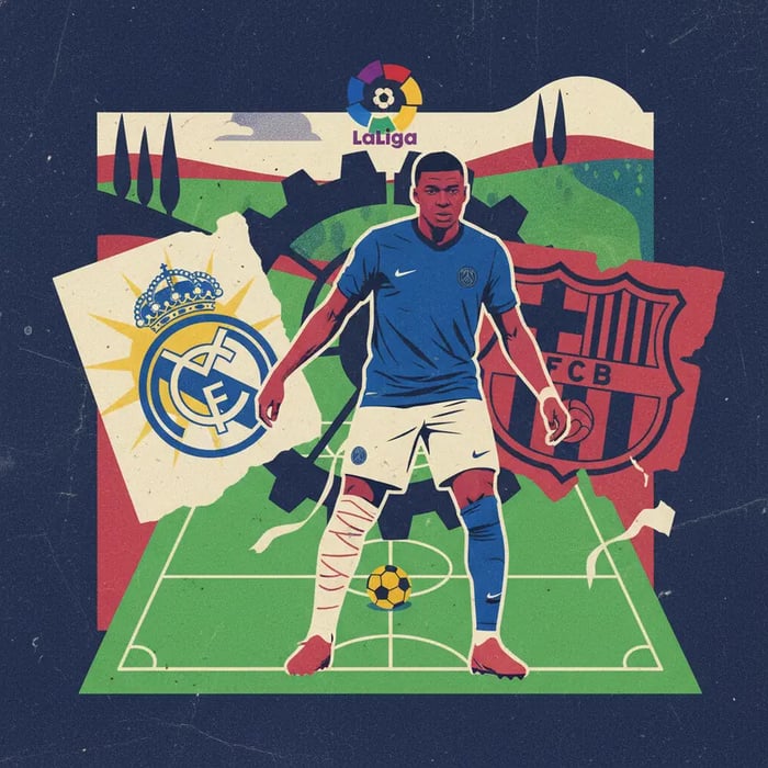 Mbappé é dúvida para El Clásico após adiamento de exame no Real Madrid