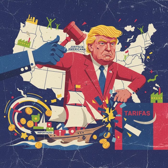 Justiça americana anula tarifa de importação de Trump