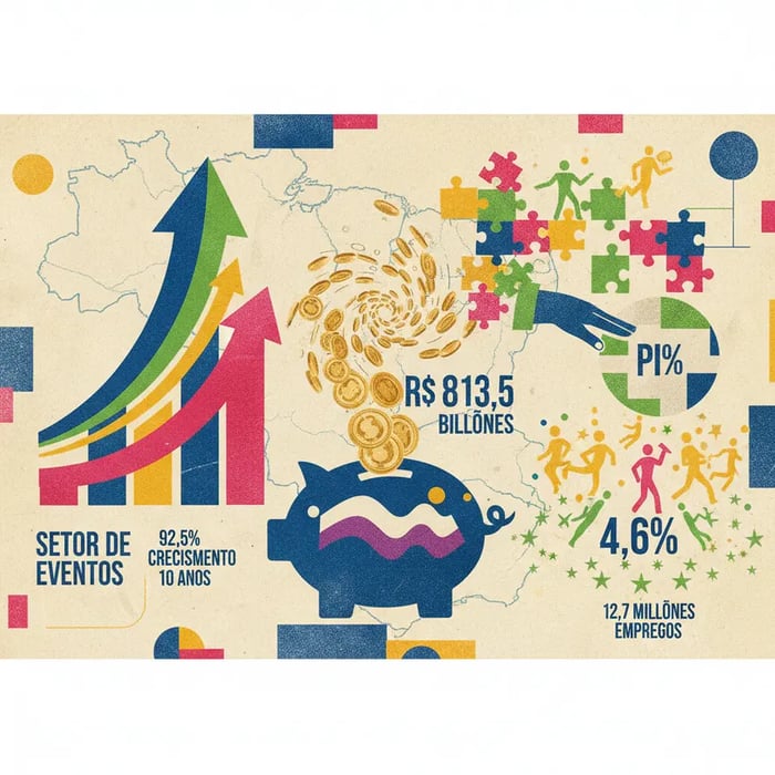 Setor de eventos cresce 92,5% em uma década e movimenta R$ 813,5 bilhões