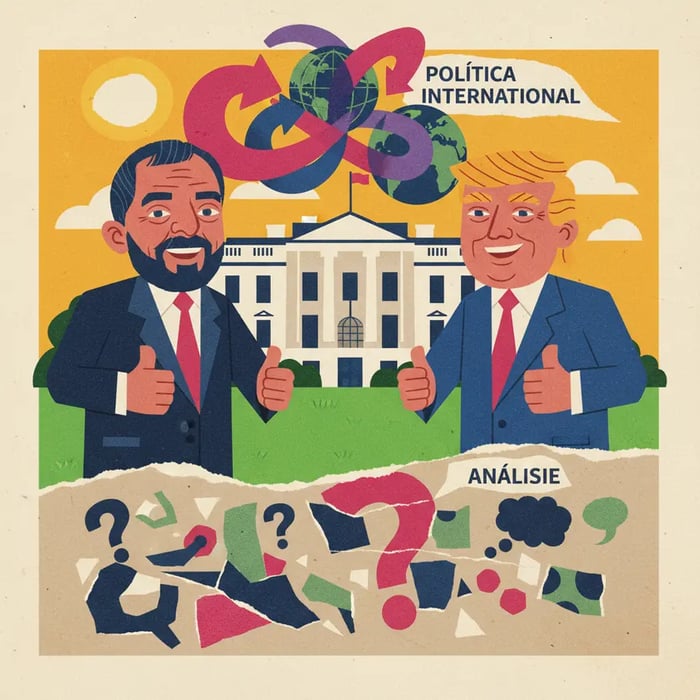 Lula e Trump se reúnem na Casa Branca e falam em produtividade