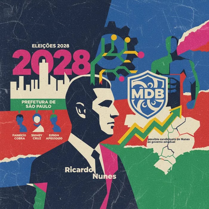 Ricardo Nunes já busca sucessor para prefeitura de SP em 2028