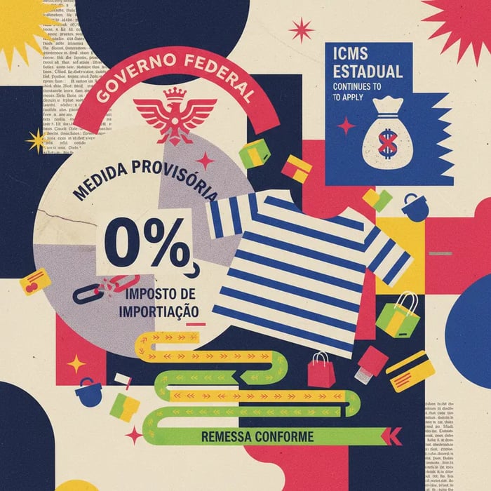 Governo zera imposto sobre compras internacionais de até US$ 50