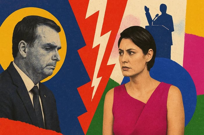 Escândalo do Master interrompe tentativa de pacificação entre Michelle e Flávio Bolsonaro