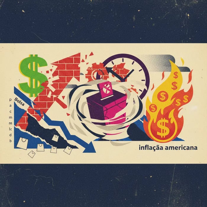 Dólar ultrapassa R$ 5 e Bolsa cai com incertezas eleitorais e inflação americana