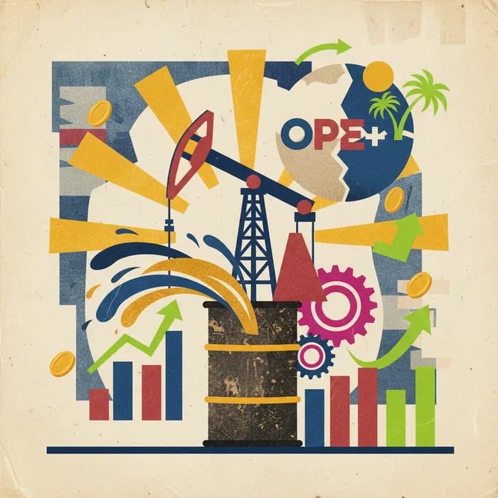 OPEP+ concorda em aumentar produção de petróleo em 188 mil barris/dia